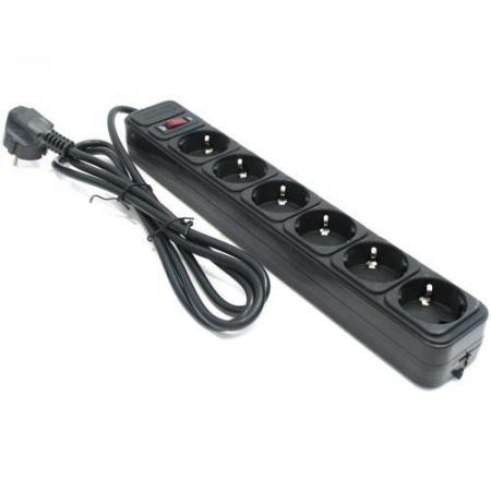 Мережевий фільтр SP R5, 3 m Black