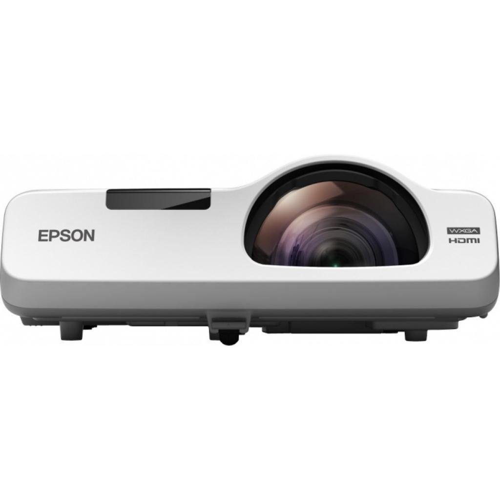 Проектор Epson EB-535W, Технология: LCD, Матрица: WXGA, f:0,5 м, Разрешение: 1280 x 800, Яркость: 3400 ANSI lm