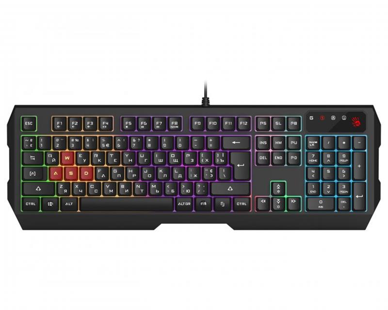 Клавіатура A4 Tech Bloody B135N Black