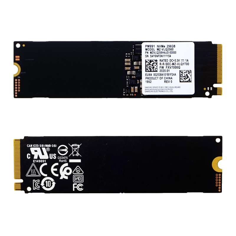 Накопичувач M.2 SSD 256GB Samsung PM9C1 NVMe, (MZ-VL82560)