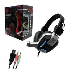 Наушники Marvo HG8952-RD+SL, Микрофон, регулятор звука