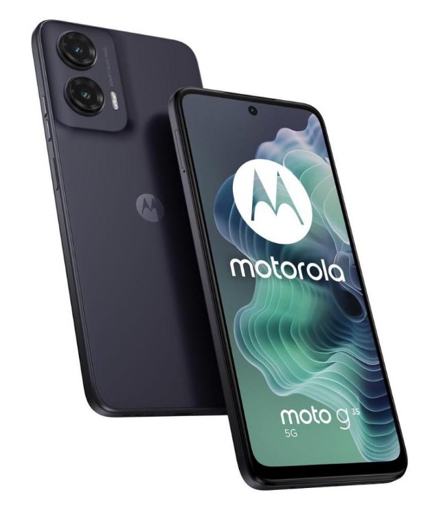 Мобильный телефон Motorola Moto G35 5G Midnight Black 6,7" Unisoc T760 (2.2 ГГц), 4 ГБ, 256 ГБ