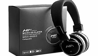 Плеер Micro SD player FM stereo radio Headphones NIA MRH-8809
