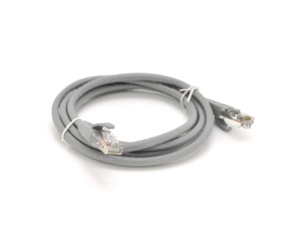 Патч-корд CAT5e UTP RJ45 3m, VEGGIEG, сірий (PCV-V-E514)