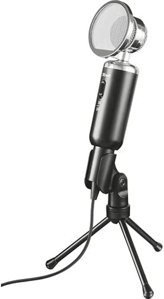 Микрофон TRUST Madell Desk Microphone for PC and Laptop, 3.5 мм mini-jack (TR21672)