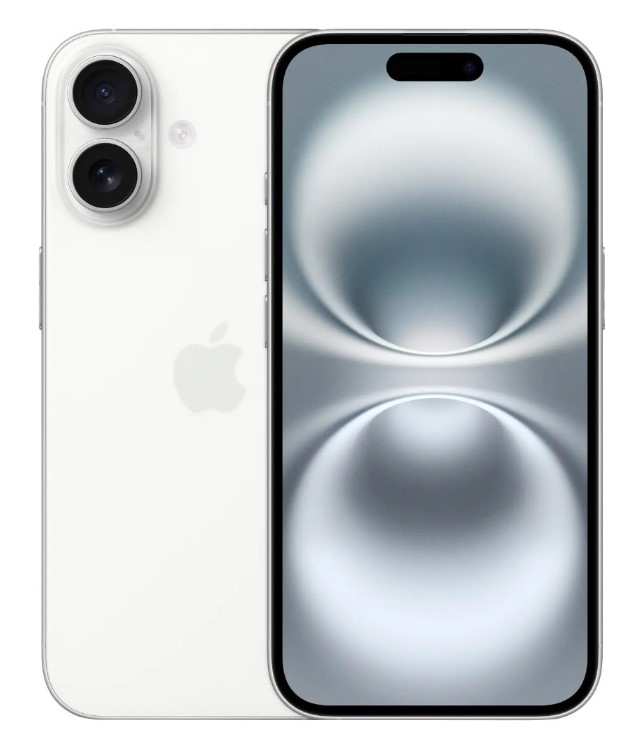 Мобільний телефон Apple iPhone 16 128GB White (MYE93) (Open box)