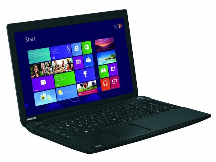 Ноутбук Toshiba Satellite C50-B-14D/ 15.6" HD (1366x768) / Celeron N2830/ RAM 4ГБ / HDD 500ГБ