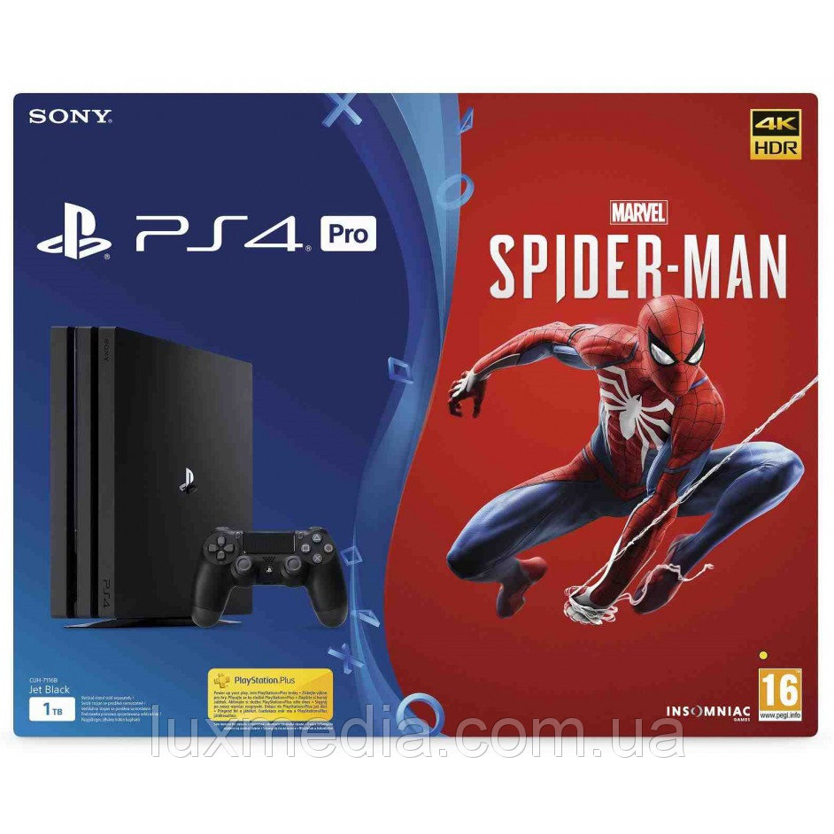 Ігрова приставка Sony Playstation 4 PRO 1TB (CUH-7116B)