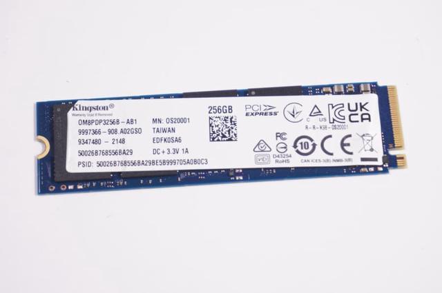 Накопичувач M.2 SSD 256GB Kingston 0M8PDP3256B-AA1 OEM, NVMe Gen3.0 x4
