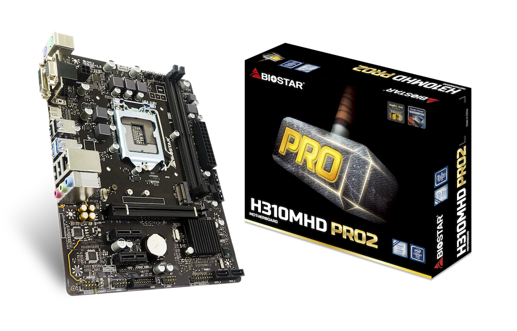 Материнська плата Biostar H310MHD Pro2 Socket 1151