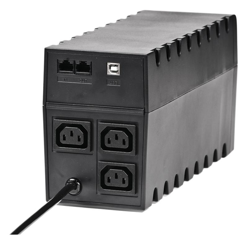 Джерело безперебійного живлення Powercom RPT-600AP USB