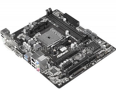 Материнська плата ASRock FM2A68M-DG3+ (sFM2/FM2+, AMD A68H, PCI-Ex16)