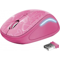 Мишка Trust Yvi FX Pink Wireless Mouse (22336)