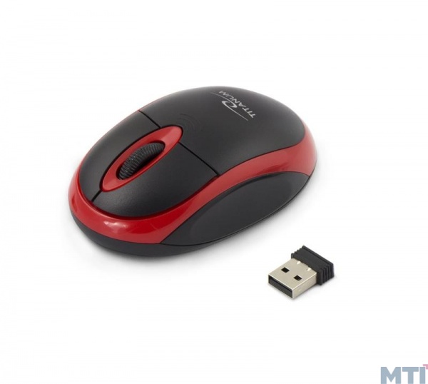 Мишка Esperanza Titanum TM116R Black-red