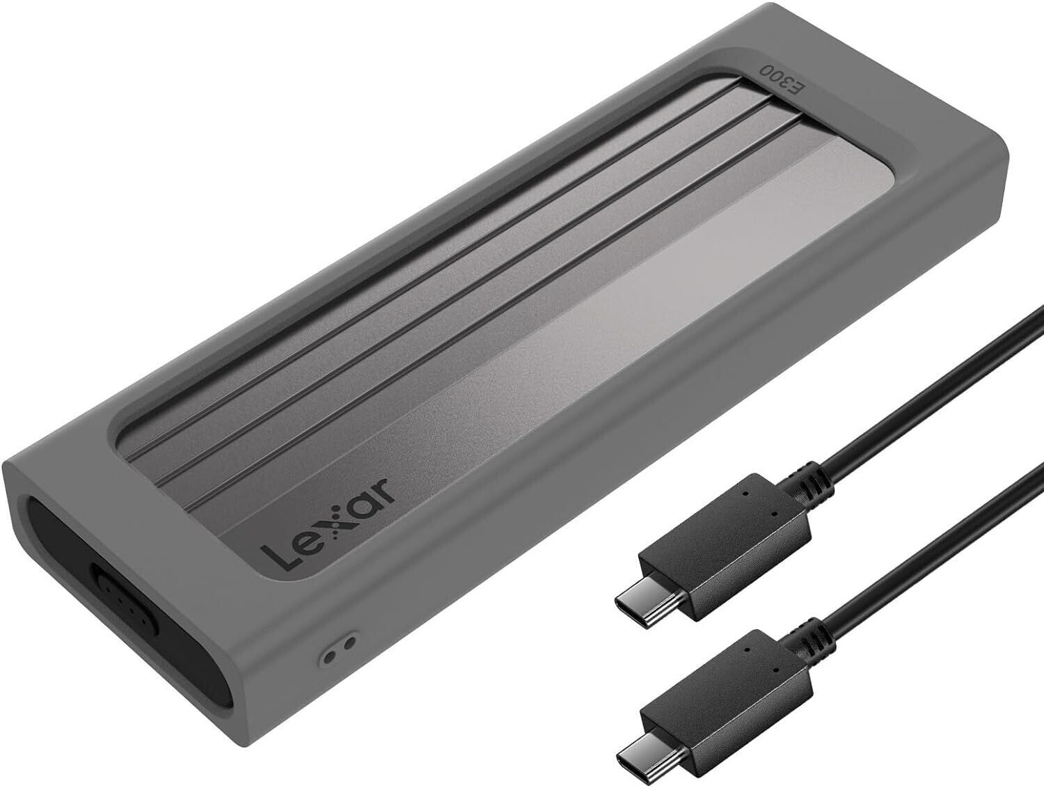 Кишеня для SSDM.2 Lexar E300 Metal Case M,2 SSD, NVMe, 1xType-C 3.2