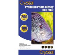 Фотопапір Crystal 200 g/m 15*21 мат-одностор 50л.
