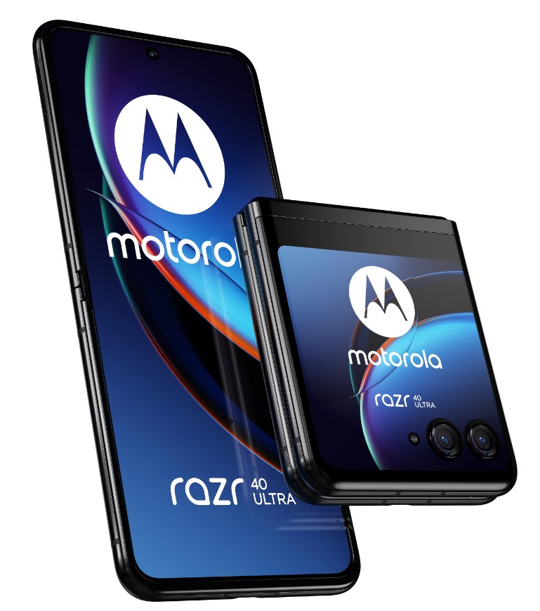 Мобильный телефон Motorola Razr 40 Ultra Black 6,9" Qualcomm Snapdragon 8+ Gen 1 (2.2 ГГц), 8 ГБ, 256 ГБ