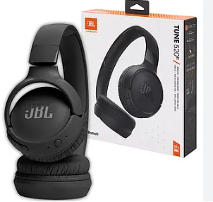 Навушники бездротові Bluetooth JBL Tune 520 Black (JBLT520BTBLK)