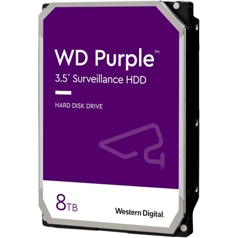 Жорсткий диск HDD 8TB 5640 WD, SATA III, 256 MB, Purple (WD85PURZ) 