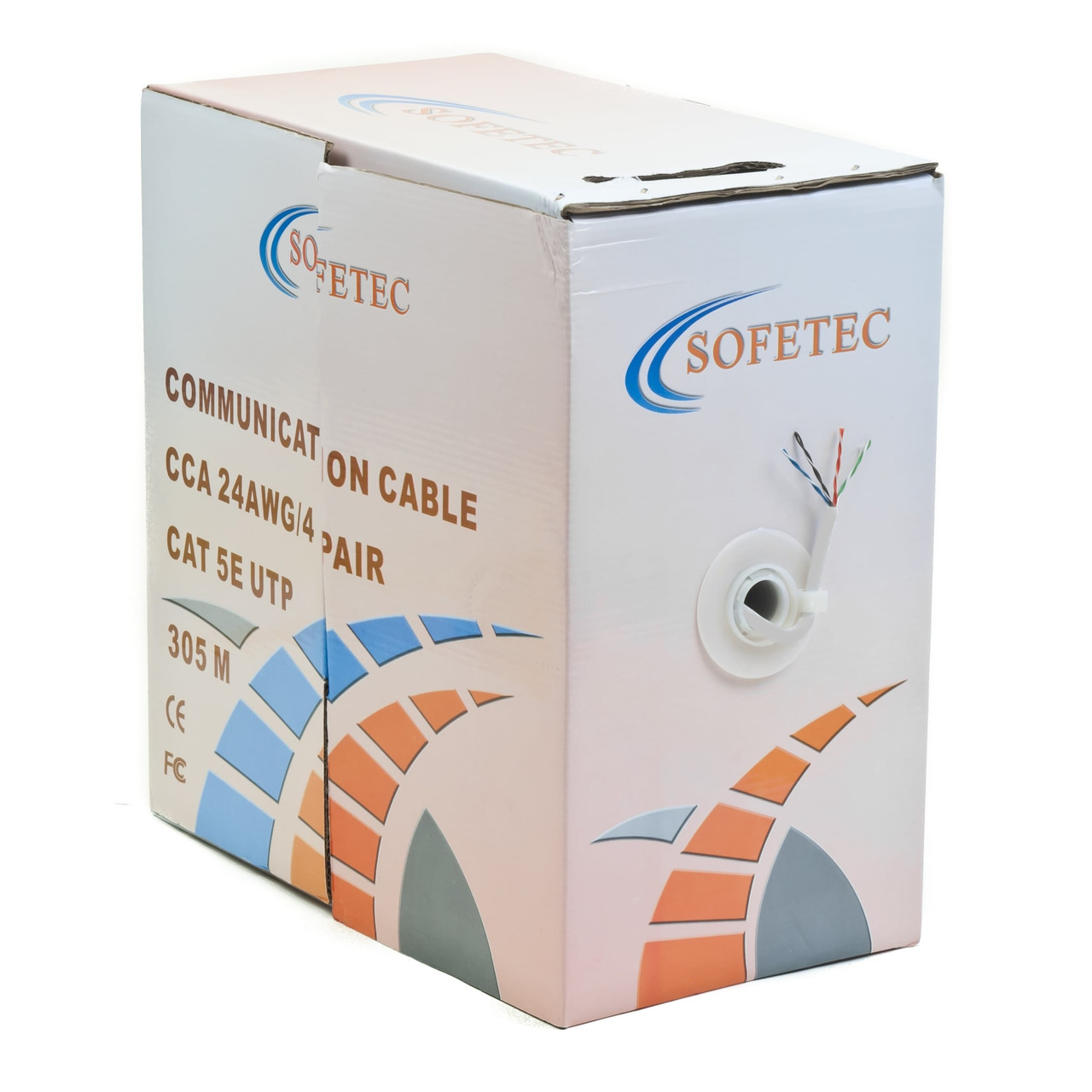 Кабель UTP CAT 5E 305m. (пометрово)