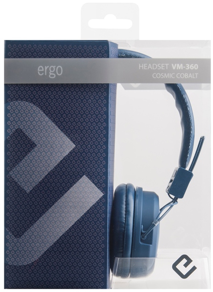 Наушники Ergo VM-360 Cosmic Cobalt