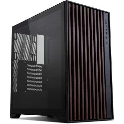 Корпус Vinga Linden, Miditower, ATX, без БЖ, Black