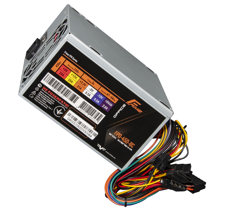 Блок живлення 450W Frime ATX450W (FPO-450-8C)