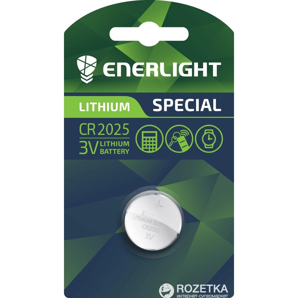 Батарейка CR2025 Enerlight (1шт.)