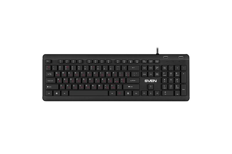 Клавіатура Sven KB-E5700H Black USB UAH (00600203)