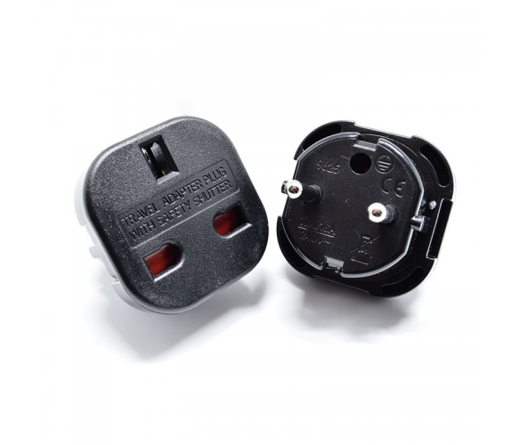 Перехідник на євророзетку Voltronic 9625 Black, 110-250V, 10-16A, 1800W