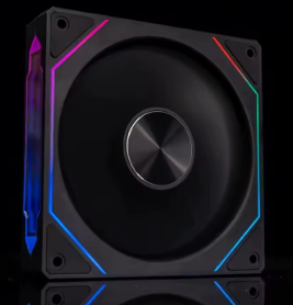 Вентилятор для охолодження корпусний OEM PRISM 4 RS, Reversed, ARGB, Black, 12см, 4pin