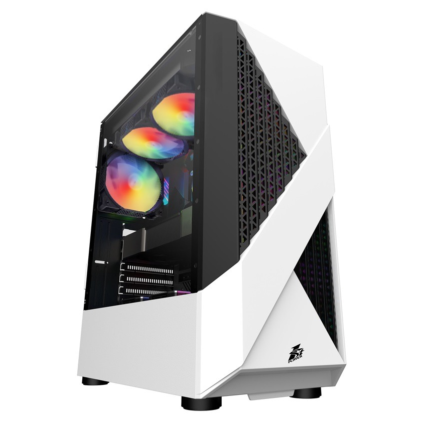 Корпус 1stPlayer F3-A-WH-4F1 White без БЖ