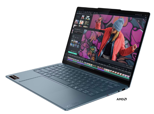 Ноутбук Lenovo Yoga Slim 7 14AKP10, 14.0" WUXGA OLED, AMD Ryzen AI 7 350 (5.0GHz), 32GB, 1TB SSD, Radeon 860M