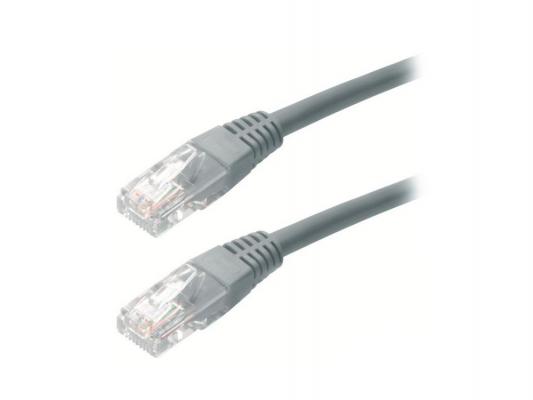 Патч-корд CAT5e UTP RJ45 10m, Ritar, сірий Q250 (PCR-CCA/10G)