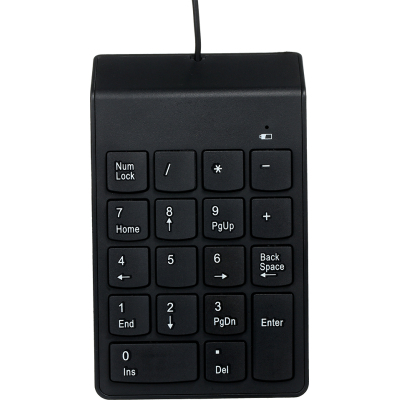 Клавіатура нампад Gembird KPD-U-03, Black, USB