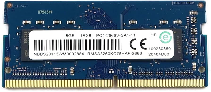 Модуль пам'яті SoDDR 4 8GB 2666 MHz 1.2v Ramaxel (RMSA3260KC78HAF-2666)