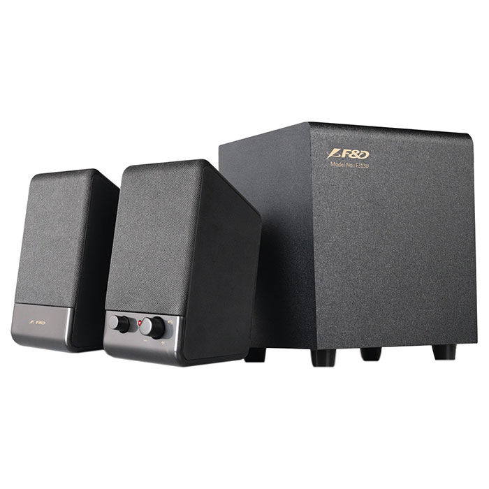 Колонки F&D F313U, система 2.1, потужність 8 Вт