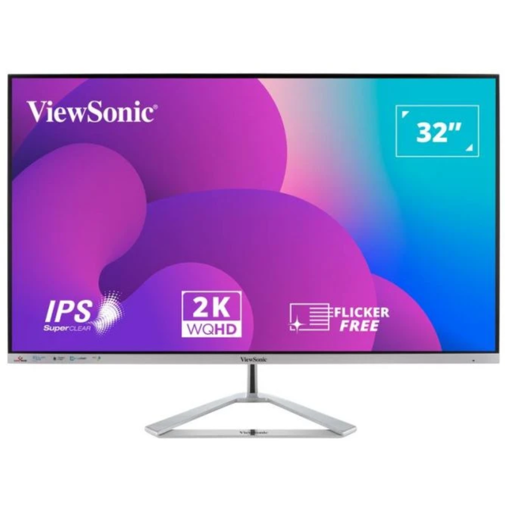 32" Монітор ViewSonic VX3276-2K-MHD-2 (2K, IPS, VGA, HDMI)