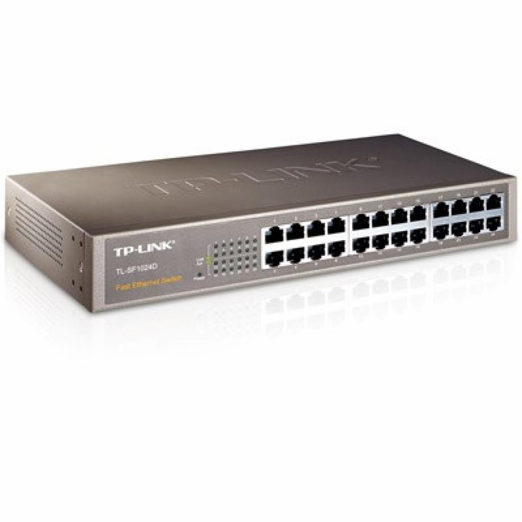 Комутатор Switch 24 Port TP-LINK TL-SF1024D (10/100 Base)