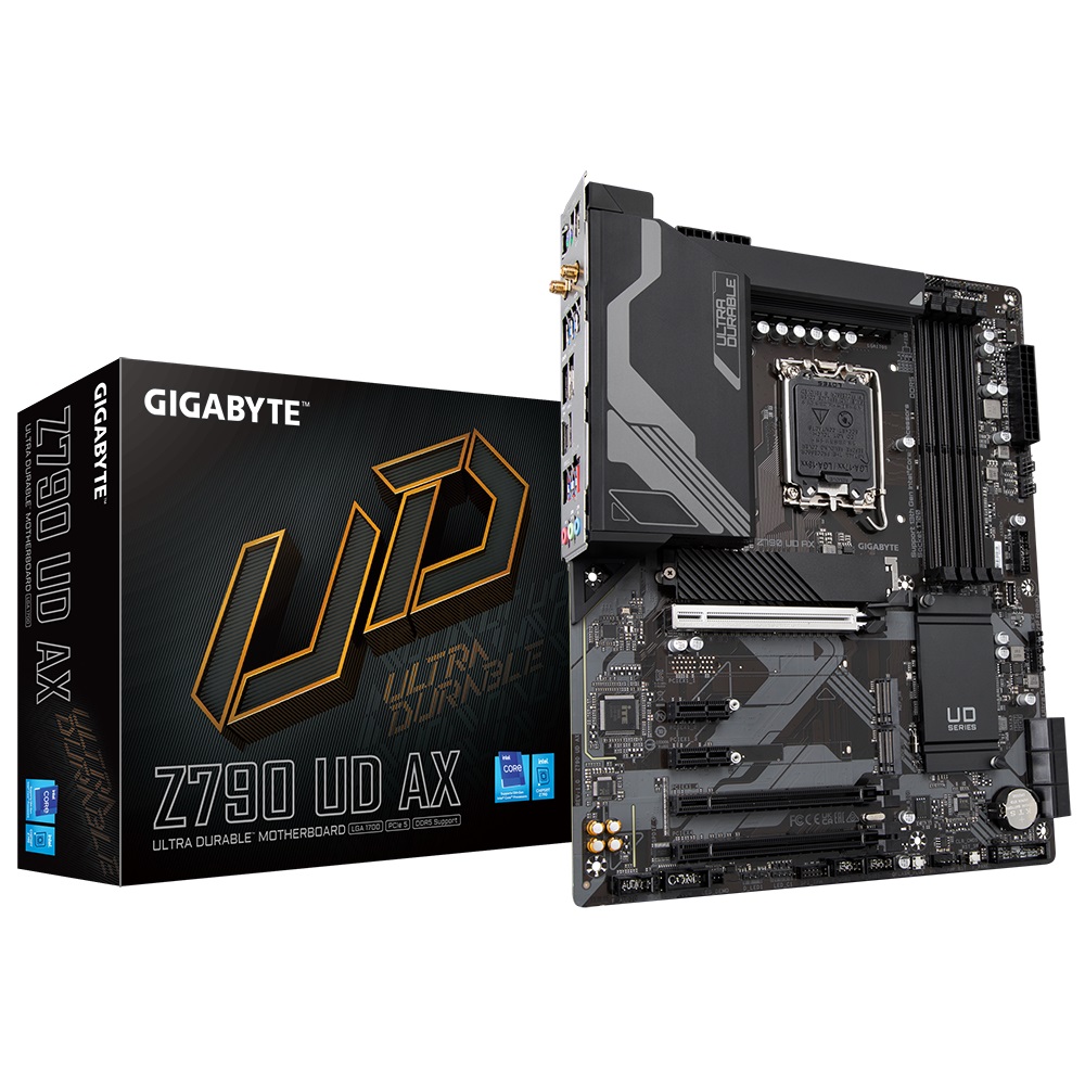 Материнська плата Gigabyte Z790 UD AX (s1700, Intel Z790, PCI-Ex16)