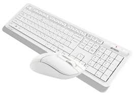 Клавіатура A4 Tech FG1012 + Мишка, White, Wireless, USB