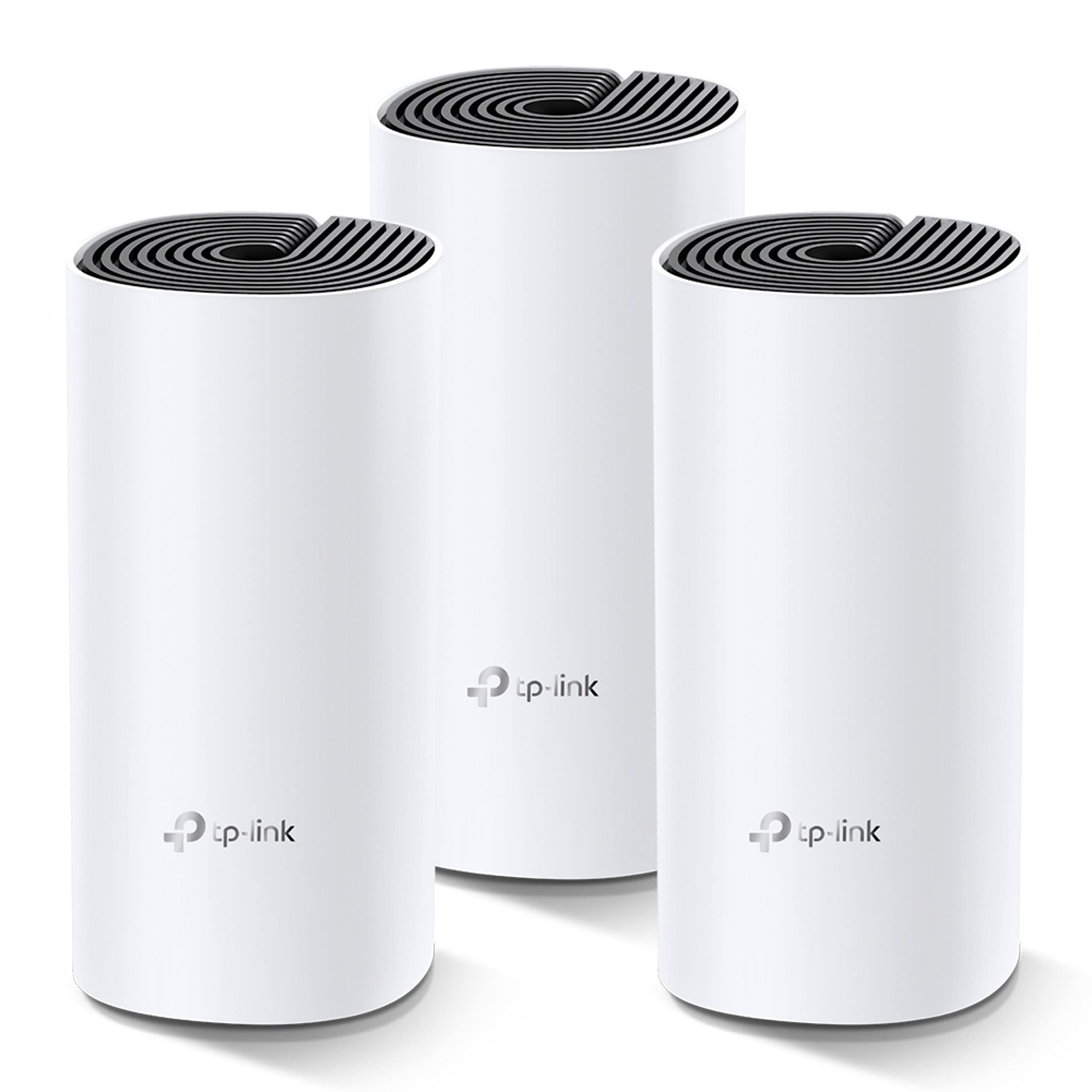 Маршрутизатор TP-Link DECO M4 (AC1200, 2xGE LAN/WAN, MESH, MU-MIMO, 2 антени, 3-pack)