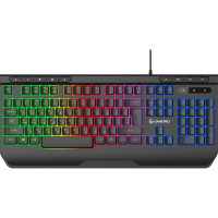 Клавіатура GamePro GK550, USB, RGB, Black