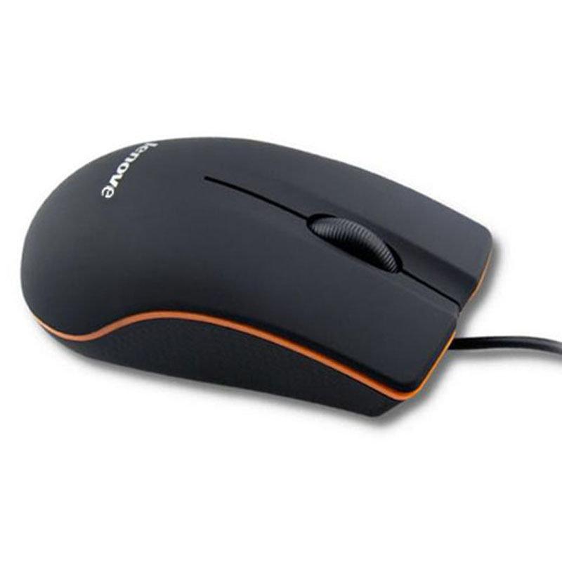 Мишка Lenovo M20, Optical USB, Black