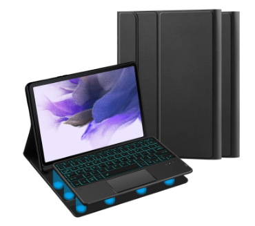 Чехол для планшета 12,4" AJIUYU для Samsung Galaxy Tab S7 FE (T730/T735) BT Keyboard
