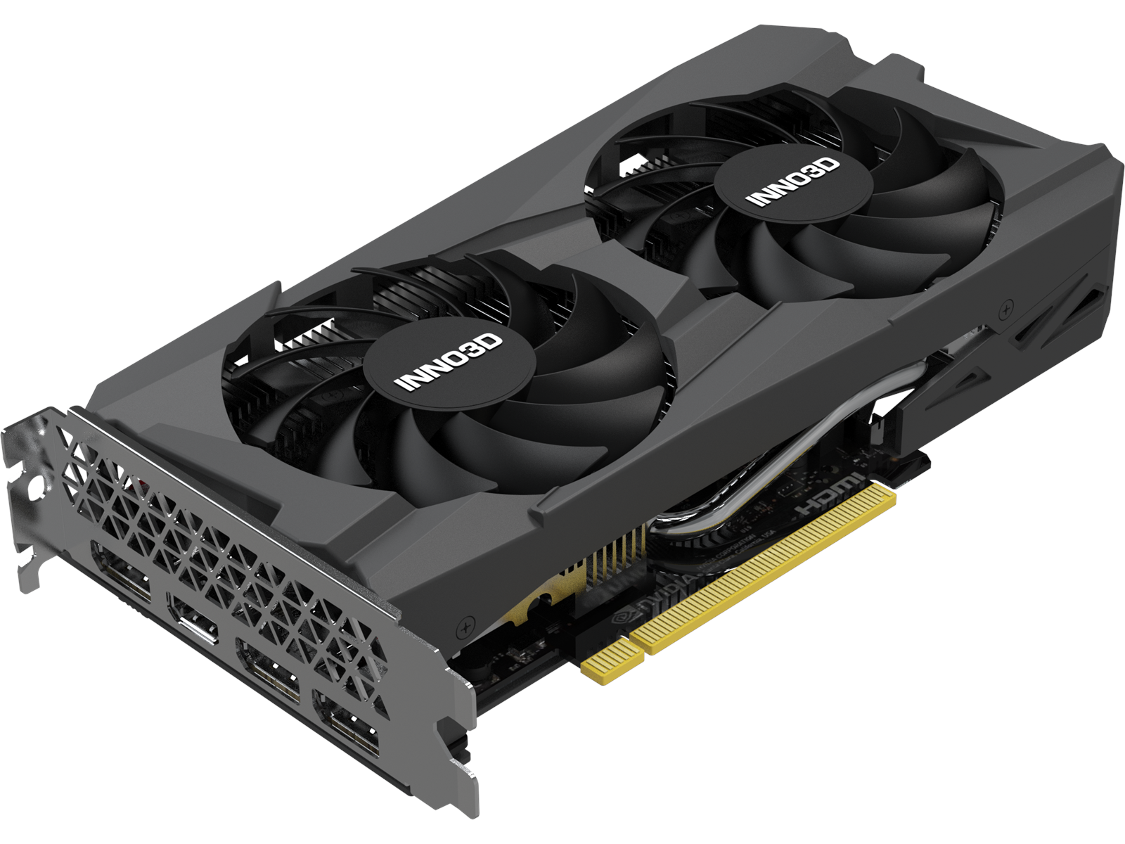 Відеоадаптер RTX4060 8GB GDDR6 128bit Palit TWIN X2 (N40602-08D6-173061N)