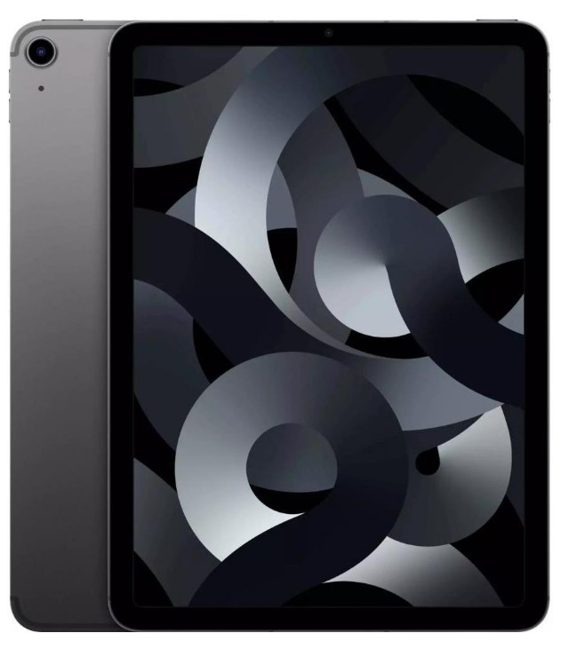 Планшет 10.9" Apple iPad Air (5th Gen) Wi-Fi 64Gb Space Gray (MM9C3)