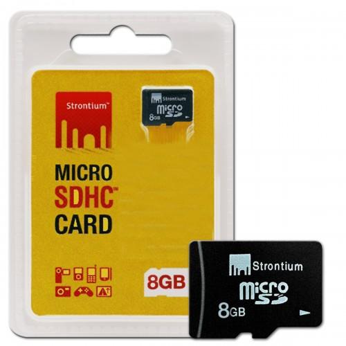 Флеш память MicroSD 8GB STRONTIUM (без адаптера) class6