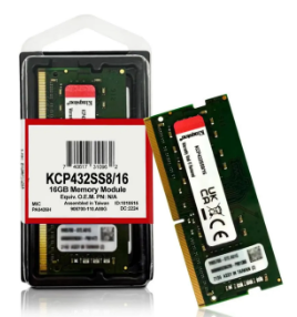 Модуль пам'яті SoDDR 4 16GB 3200 MHz 1.2v Kingston (KCP432SS8/16)