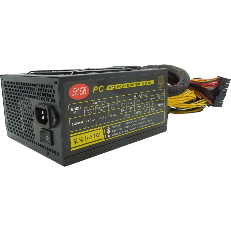 Блок живлення 1650W LB PC Max Pwer, (LB1650A Mining edition)